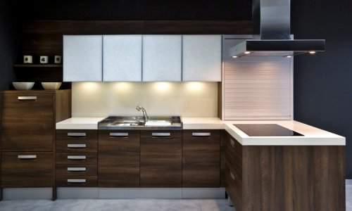 Silestone-Arbeitsplatte in der Küche