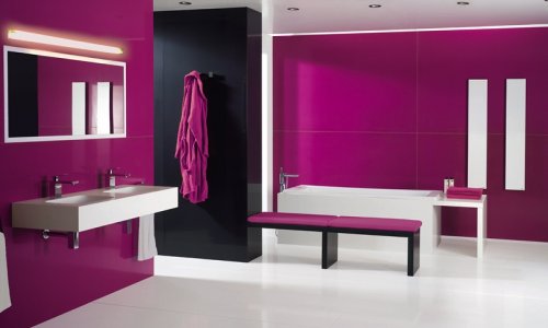 Silestone-Elemente im Bad